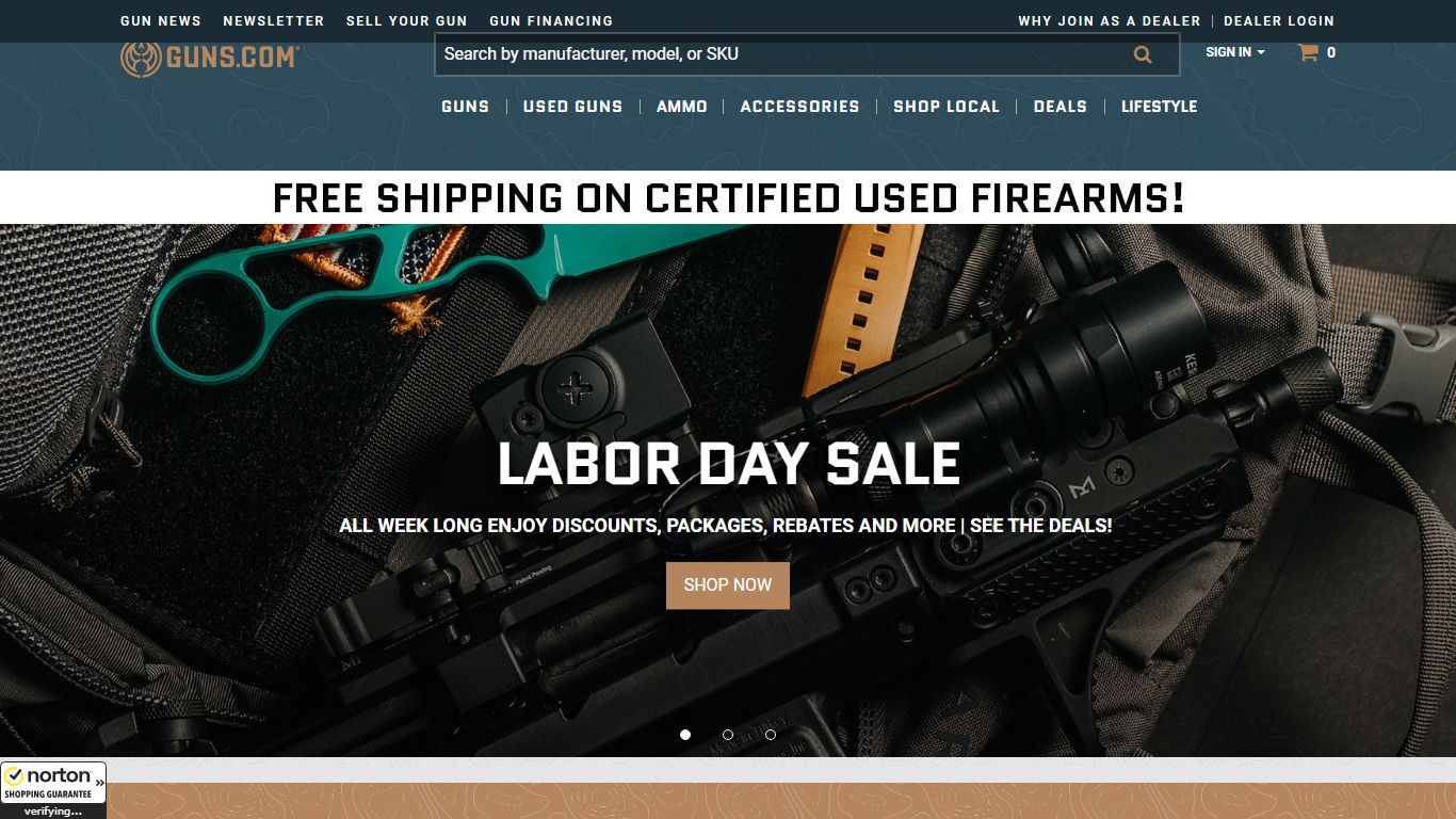 The Easiest Place to Buy Guns :: Guns.com